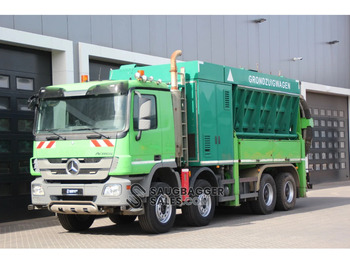 진공 흡입 트럭 MERCEDES-BENZ Actros 4144