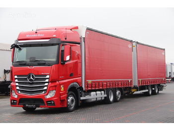 커튼사이더 트럭 MERCEDES-BENZ Actros 2548