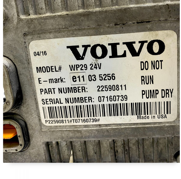난방/ 환기 Volvo B5LH (01.08-) : 사진 2