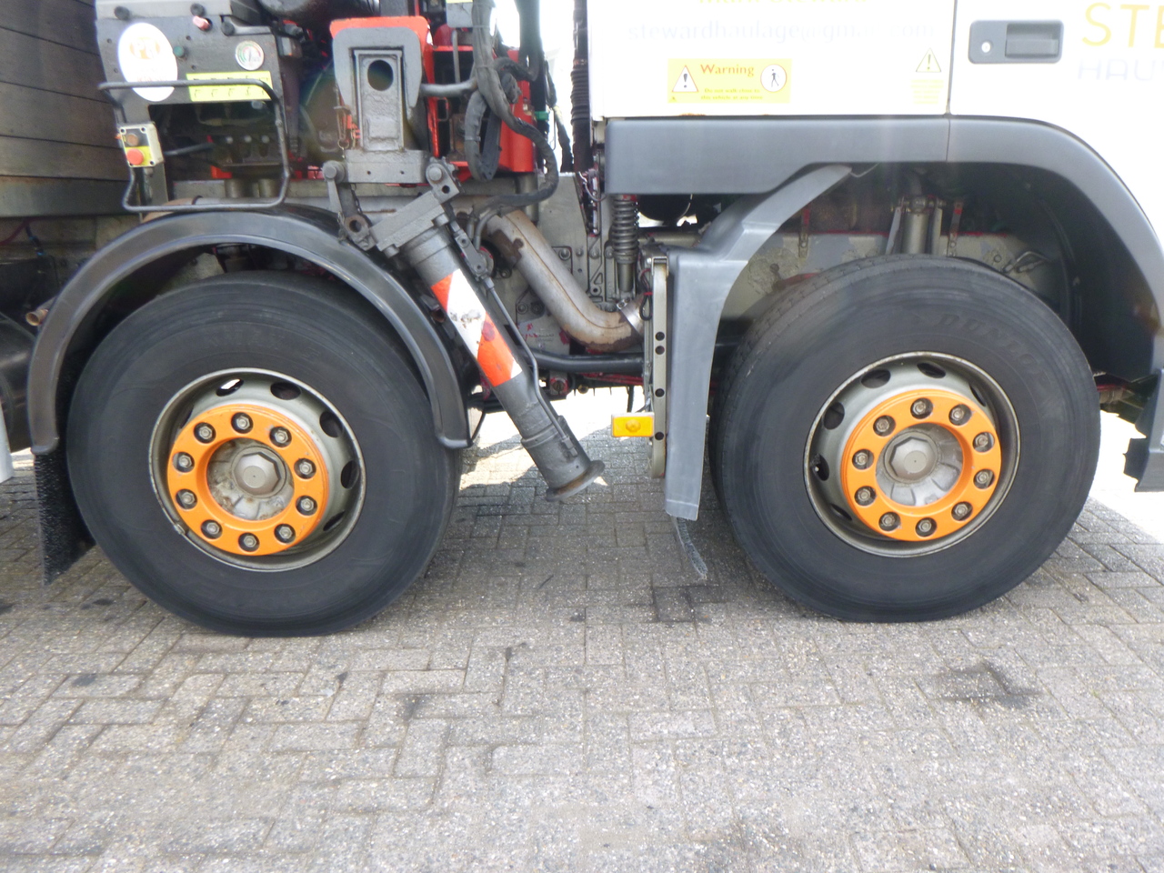 리스 Volvo FM12 420 8x2 RHD + PM 40SP Volvo FM12 420 8x2 RHD + PM 40SP : 사진 26