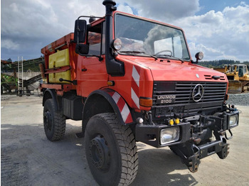 덤프트럭 Unimog Mercedes Benz U2100 Unimog Winterdienst : 사진 3