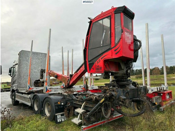 목재 트럭 Mercedes-Benz Arocs 2863 Timber truck with crane : 사진 3