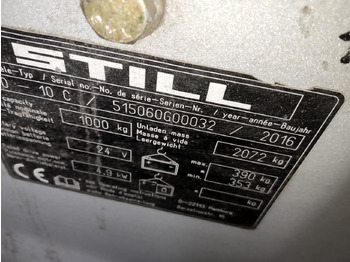 전기 지게차 STILL RX50-10C/LiIon : 사진 2