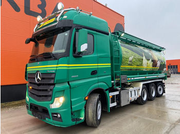 유조트럭 운반 물 음식 Mercedes-Benz Actros 3563 8x4*4 RETARDER / TANK 34000 l : 사진 3