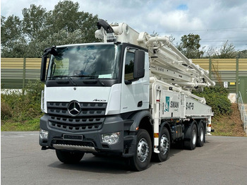 콘크리트 펌프 트럭 MERCEDES-BENZ Arocs 4142