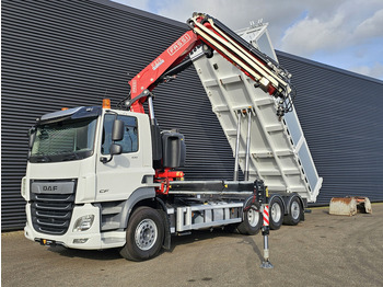 리스 DAF CF 530 8x4-4 / FASSI 27.5 t/m CRANE + TIPPER DAF CF 530 8x4-4 / FASSI 27.5 t/m CRANE + TIPPER : 사진 2