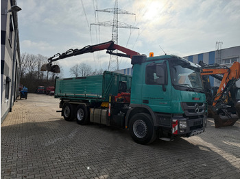 덤프트럭, 크레인 트럭 Mercedes-Benz 2548 Actros Kipper Kran Bordmatic Greifersteuerung : 사진 5