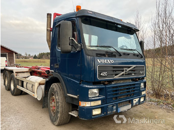 후크 리프트 트럭 VOLVO FM12 420