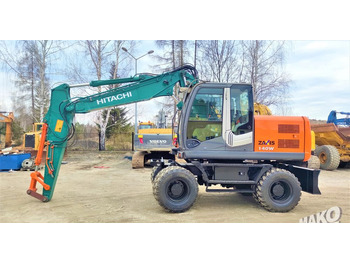 휠 굴삭기 HITACHI ZX140W-3