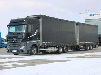 커튼사이더 트럭 MERCEDES-BENZ Actros 2545