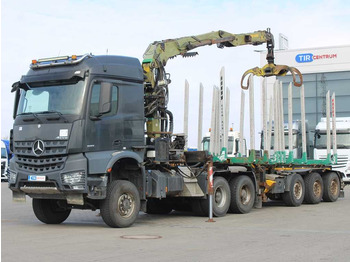 목재 트럭 MERCEDES-BENZ Arocs 3351