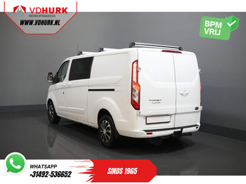 패널 밴, 콤비 밴 Ford Transit Custom 2.0 TDCI 170 pk Aut. L2 DC Dubbel Cabine/ Standkachel/ 2x Schuifdeur/ CarPlay/ Bi-Xenon/ Stoelverw./ Cruise/ Airco/ Trekhaak : 사진 2