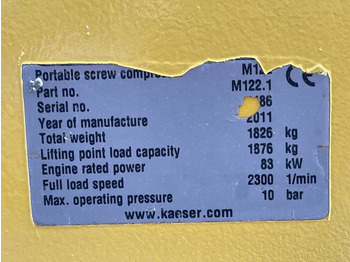 공기 압축기 Kaeser M 122 - N : 사진 4
