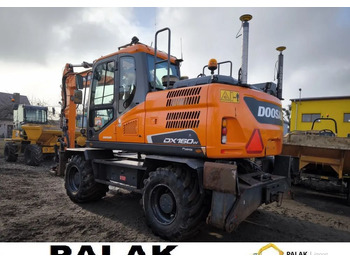 휠 굴삭기 Doosan Koparka kołowa  DOOSAN DX160 W-5  +ROTATOR + GPS  , 2018 rok : 사진 2