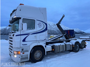 후크 리프트 트럭 2007 Scania R-serie 6X2 Krokløft Eu godkjent til 28.08.2025 : 사진 2