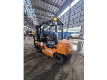 디젤 지게차 used Toyota 3ton forklift FD30, secondhand toyota FD30 forklift 3ton original Japan Used lift truck 3 ton for sale : 사진 5