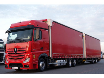 커튼사이더 트럭 MERCEDES-BENZ Actros 2548