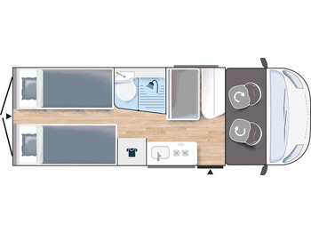 신규 캠핑 밴 Chausson Van First Line V697 RV Markise Solar Trittstufe : 사진 2