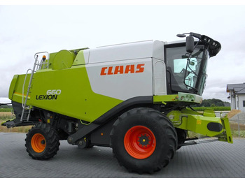 목초수확기 Claas Lexion 660 2011 Rok, heder 7,5 m Vario, Nie Malowany, Stan Bardzo Dobry : 사진 2