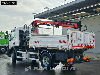 덤프트럭, 크레인 트럭 Renault D 210 4X2 Palfinger PK8.501 SLD3 Kran 2-Side tipper Steelsuspension Euro 6 : 사진 2