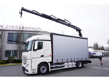 크레인 트럭 MERCEDES-BENZ Actros 1845