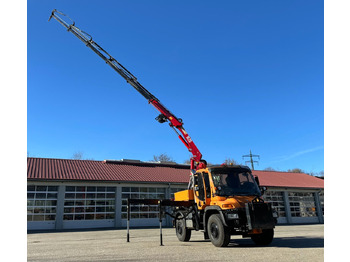 리스  Unimog 400 - U400 405 25177 mit Wechselkran Merced Unimog 400 - U400 405 25177 mit Wechselkran Merced : 사진 1