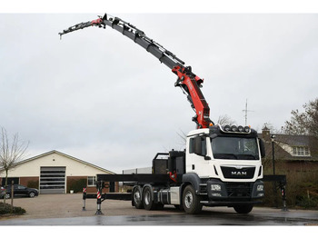 트랙터 유닛 MAN TGS 26.400 6X2!!27dkm!!2017TRUCK/TRACTOR HEAD/FASSI 60TM/FLY-JIB! WINCH/LIER!ROOF/DACH!!MANUTENTION!! : 사진 4