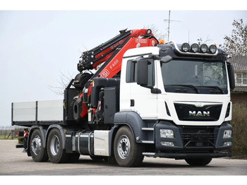 트랙터 유닛 MAN TGS 26.400 6X2!!27dkm!!2017TRUCK/TRACTOR HEAD/FASSI 60TM/FLY-JIB! WINCH/LIER!ROOF/DACH!!MANUTENTION!! : 사진 2