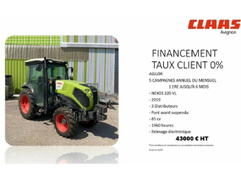 장궤형 트랙터 CLAAS Nexos 220