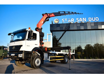 크레인 트럭 MERCEDES-BENZ Axor 1829