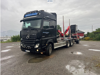 목재 트럭 MERCEDES-BENZ Actros