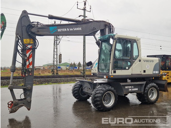 휠 굴삭기 VOLVO EW160B