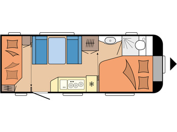 캐러밴 HOBBY DE LUXE 540 KMFe