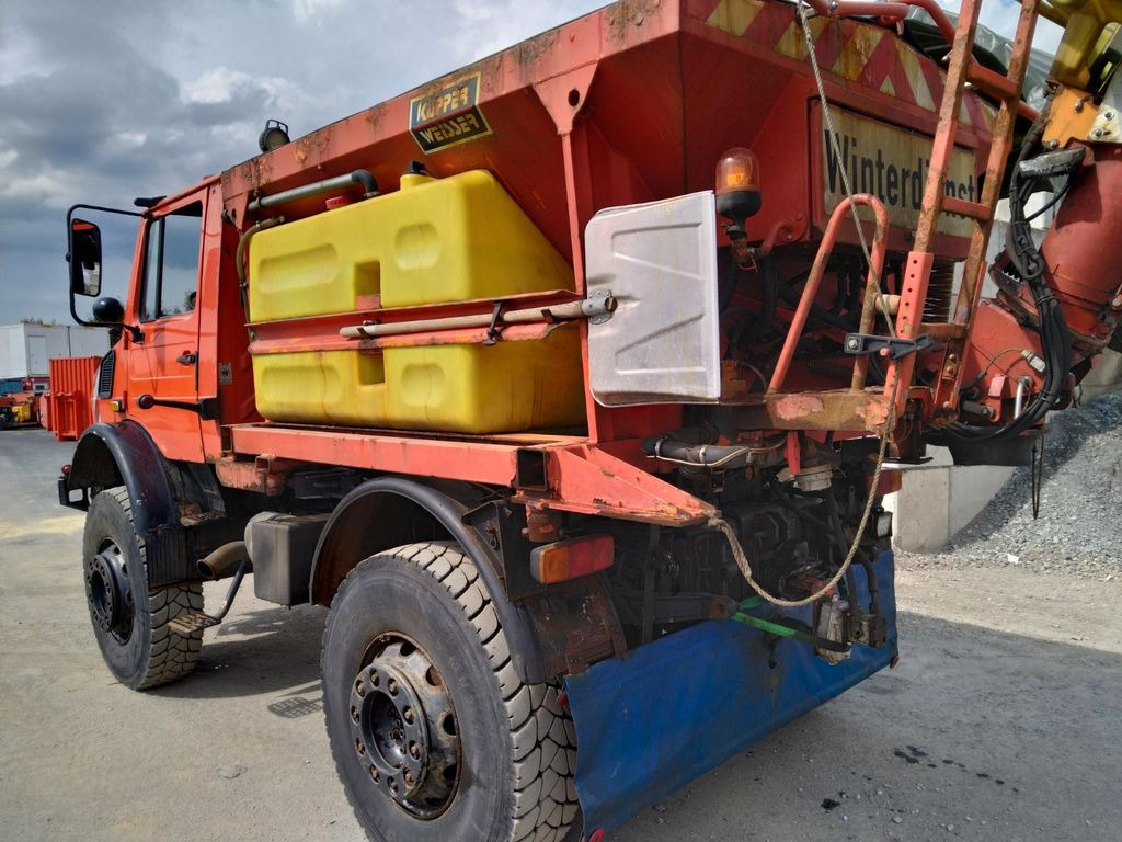 덤프트럭 Unimog Mercedes Benz U2100 Unimog Winterdienst : 사진 6