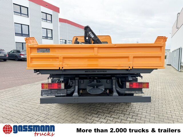 덤프트럭, 크레인 트럭 Mercedes-Benz Atego 815 K 4x2 mit Kran Hiab 055 B-1 CL : 사진 12