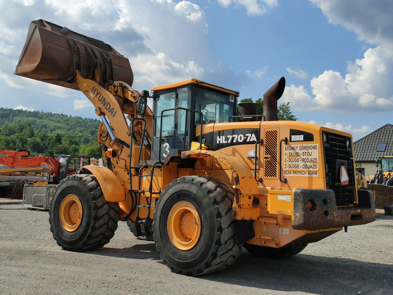 휠 로더 Hyundai HL770-7A : 사진 13