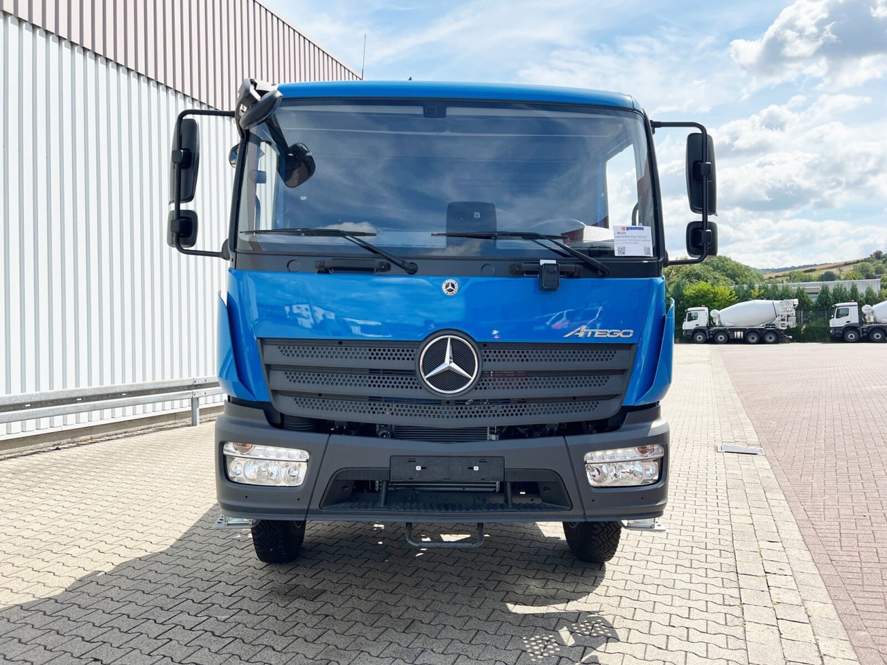 신규 캡 새시 트럭 Mercedes-Benz Atego 1324/27 A 4x4 Atego 1324/27 A 4x4, Nebenantrieb : 사진 8