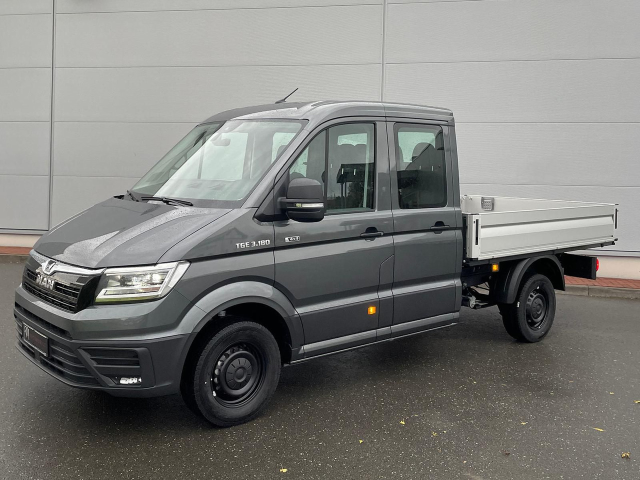 플랫베드 밴, 콤비 밴 MAN TGE 3.180 Pritsche DOKA MR 4x4 ACC LED DAB MFL : 사진 1