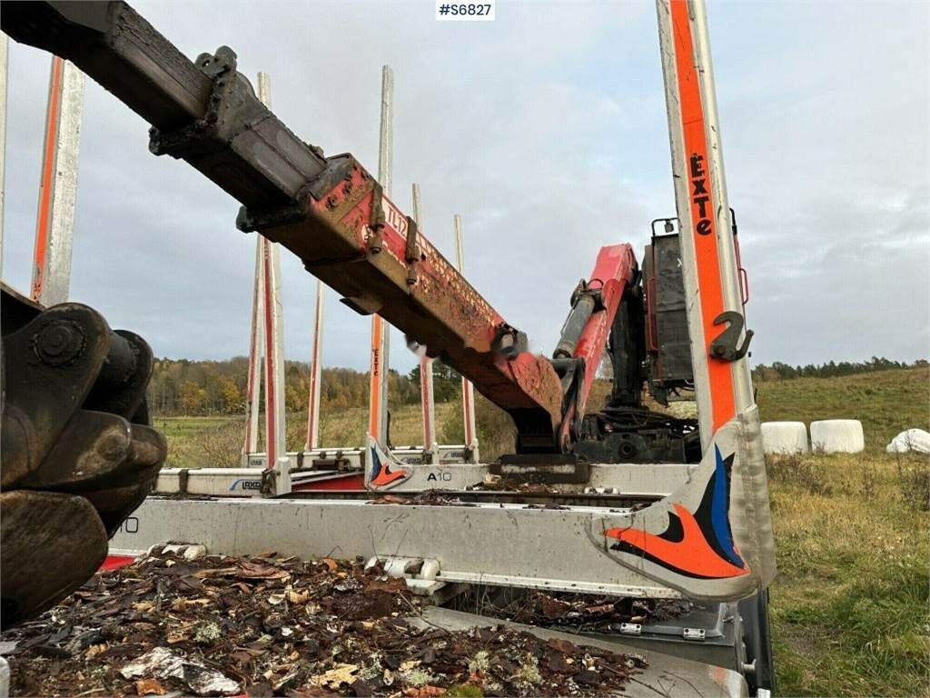 목재 트럭 Mercedes-Benz Arocs 2863 Timber truck with crane : 사진 43