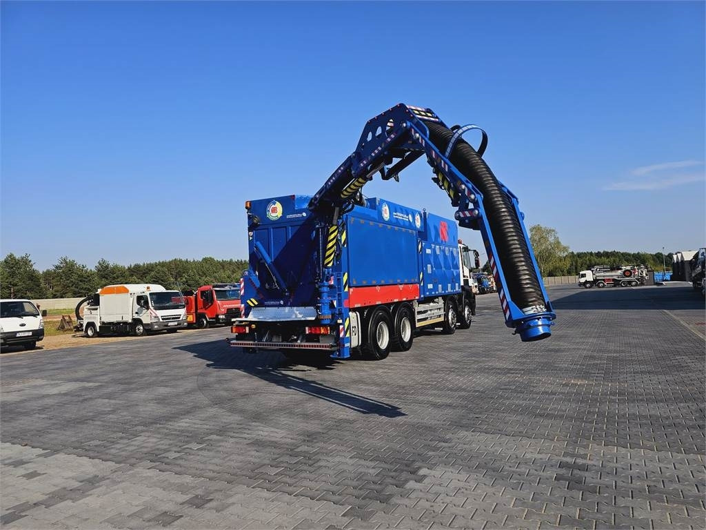 진공 흡입 트럭 Iveco MTS 4 x TURBINE MTS 4 x TURBINE Saugbagger vacuum : 사진 27