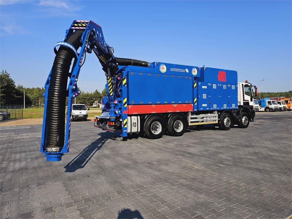 진공 흡입 트럭 Iveco MTS 4 x TURBINE MTS 4 x TURBINE Saugbagger vacuum : 사진 28