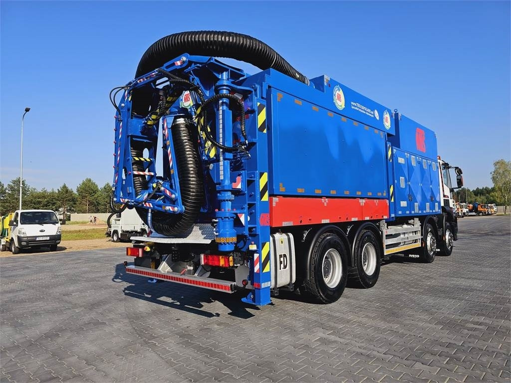 진공 흡입 트럭 Iveco MTS 4 x TURBINE MTS 4 x TURBINE Saugbagger vacuum : 사진 7