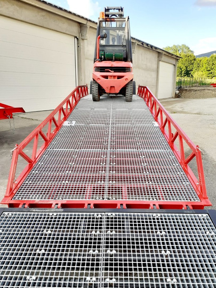 신규 로딩 램프 Loading Ramp with with hydraulic tilting bridge -  AZ RAMP - STAR- 15T-ZR. 15 ton : 사진 14