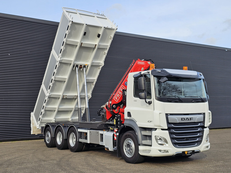 리스 DAF CF 530 8x4-4 / FASSI 27.5 t/m CRANE + TIPPER DAF CF 530 8x4-4 / FASSI 27.5 t/m CRANE + TIPPER : 사진 10