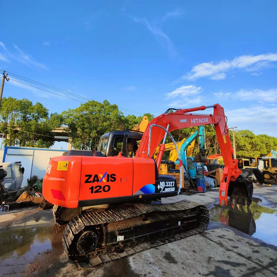 크롤러 굴삭기 Hitachi ZAXIS 120 HITACHI ZX 120 : 사진 37