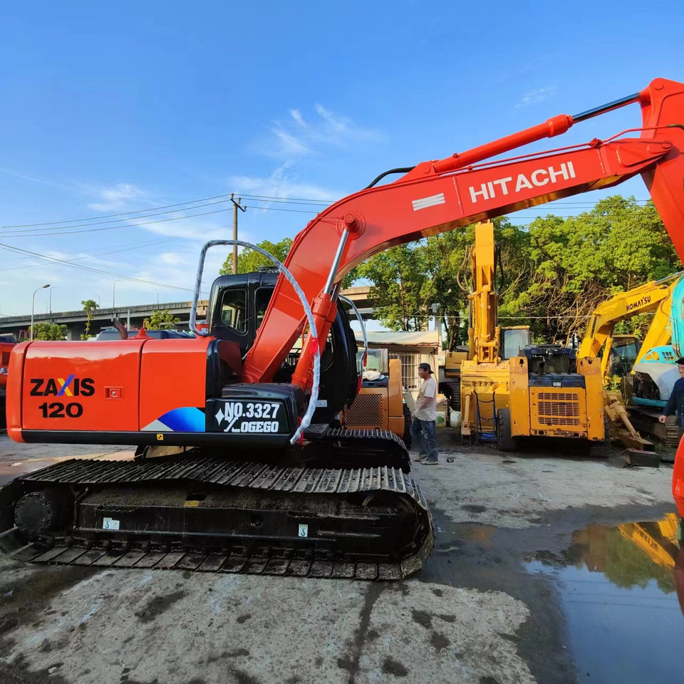 크롤러 굴삭기 Hitachi ZAXIS 120 HITACHI ZX 120 : 사진 18