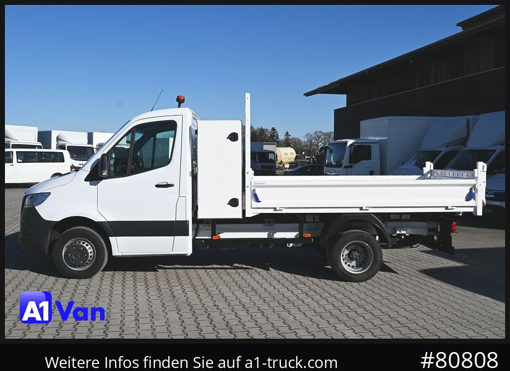 덤프 밴 MERCEDES-BENZ Sprinter 314 Kipper, Klima, AHK, : 사진 12