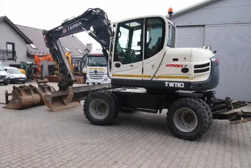 휠 굴삭기 Koparka kołowa Terex TW110 2012 : 사진 9