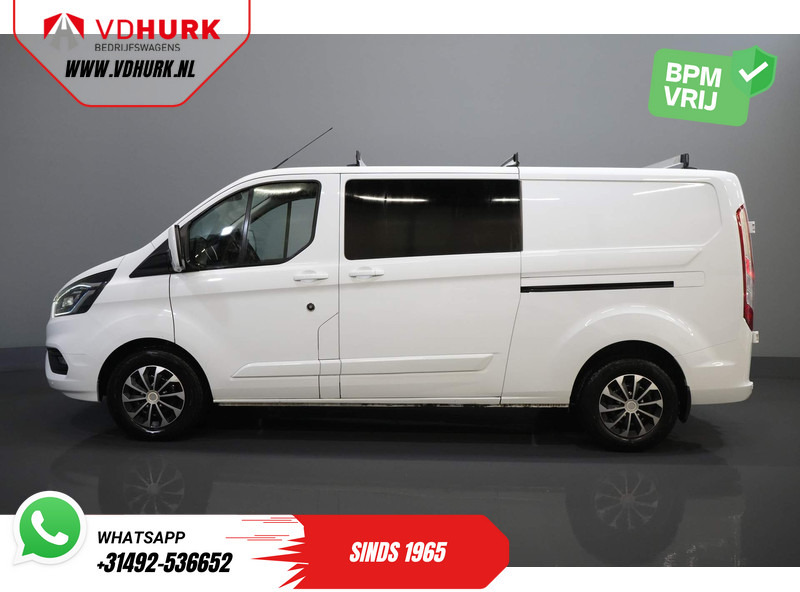 패널 밴, 콤비 밴 Ford Transit Custom 2.0 TDCI 170 pk Aut. L2 DC Dubbel Cabine/ Standkachel/ 2x Schuifdeur/ CarPlay/ Bi-Xenon/ Stoelverw./ Cruise/ Airco/ Trekhaak : 사진 9