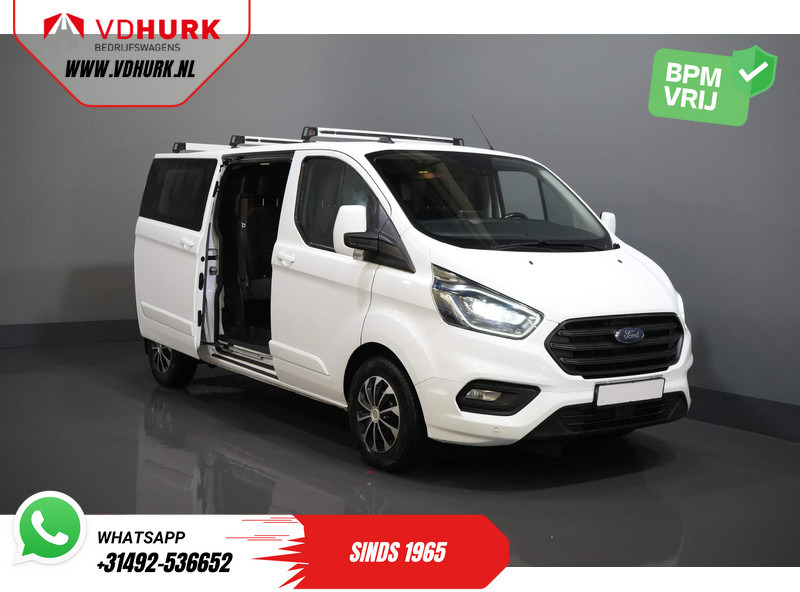 패널 밴, 콤비 밴 Ford Transit Custom 2.0 TDCI 170 pk Aut. L2 DC Dubbel Cabine/ Standkachel/ 2x Schuifdeur/ CarPlay/ Bi-Xenon/ Stoelverw./ Cruise/ Airco/ Trekhaak : 사진 8